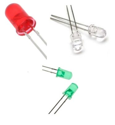 10 Pieces Each LED 5mm