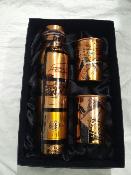 Copper Water Bottle 04