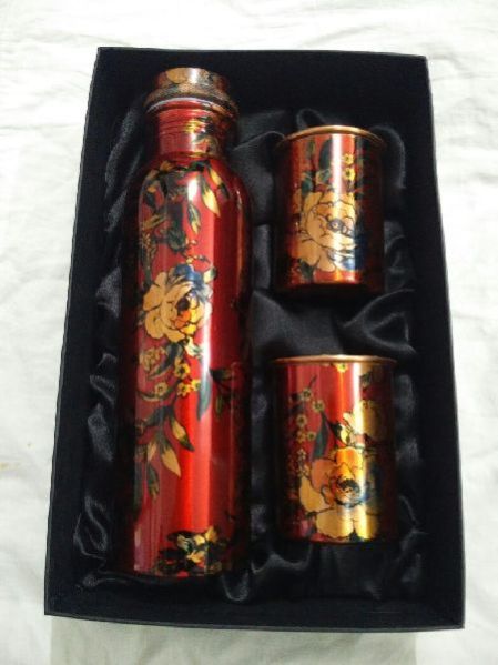 Copper Water Bottle 09