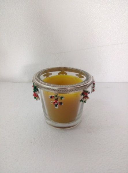Glass Candle Votive 07