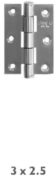 Butt and Bearing Hinge 01