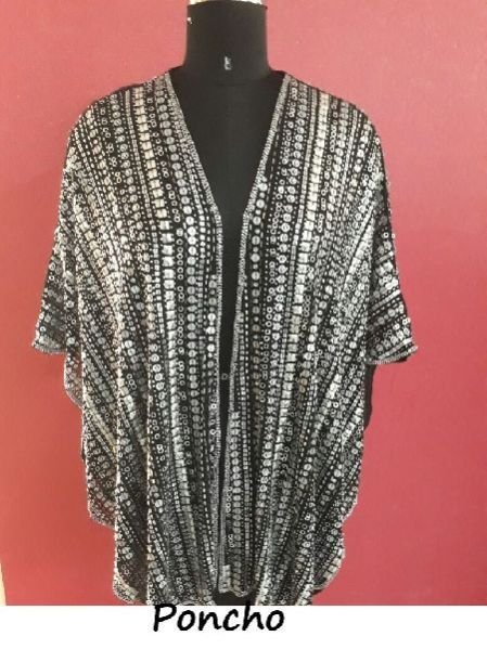 Ladies Poncho 01