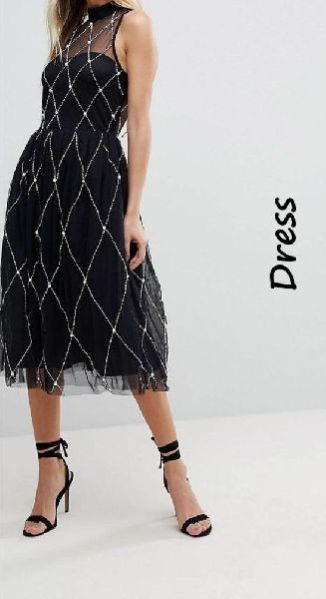 Ladies Western Dress 01