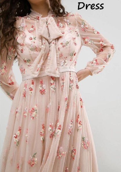 Ladies Western Dress 04