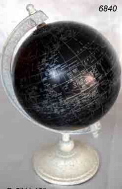 6840 Aluminum & Wood Globe
