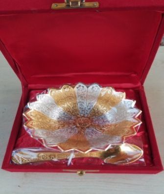 D#0001 Dry Fruit Bowl & Spoon Set