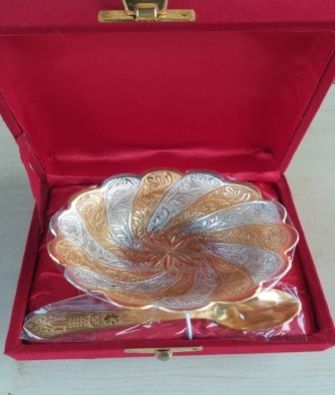 D#0004 Dry Fruit Bowl & Spoon Set