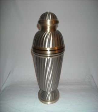 U#001 Brass Cremation Urn
