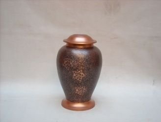 U#005 Brass Cremation Urn