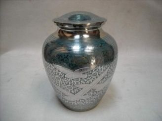 U#007 Brass Cremation Urn