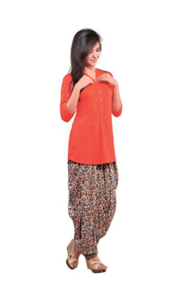 BB-506 Ladies Patiala Salwar and Short Kurti Set