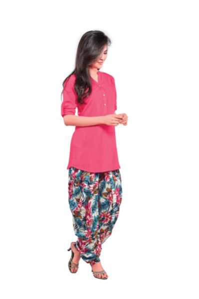BB-508 Ladies Patiala Salwar and Short Kurti Set