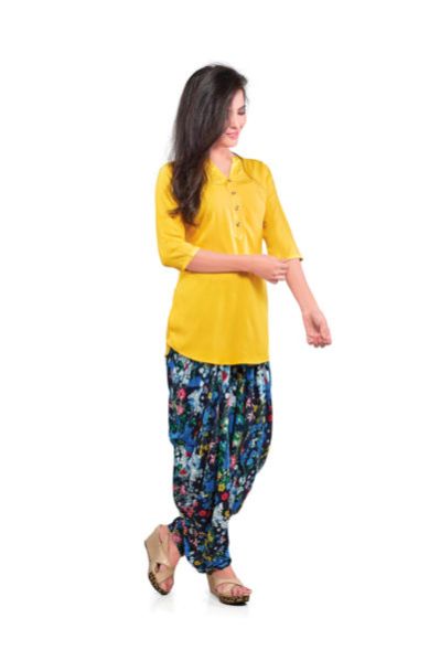 BB-510 Ladies Patiala Salwar and Short Kurti Set