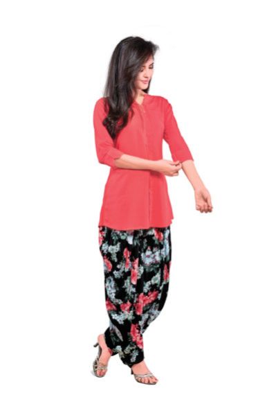 BB-511 Ladies Patiala Salwar and Short Kurti Set