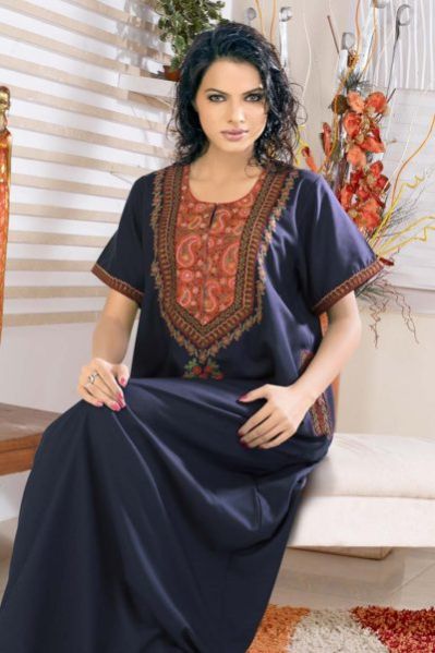JAB-1015 Ladies Embroidered Nighty