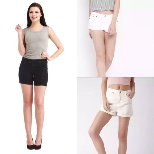 Ladies Denim Shorts 01