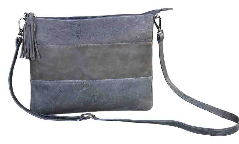 L-5355 Unisex Bag Gavi & Distress Leather (Olive Colour)