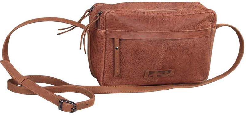 L-5489 D Small Cross Handle Bag in Gavi Leather