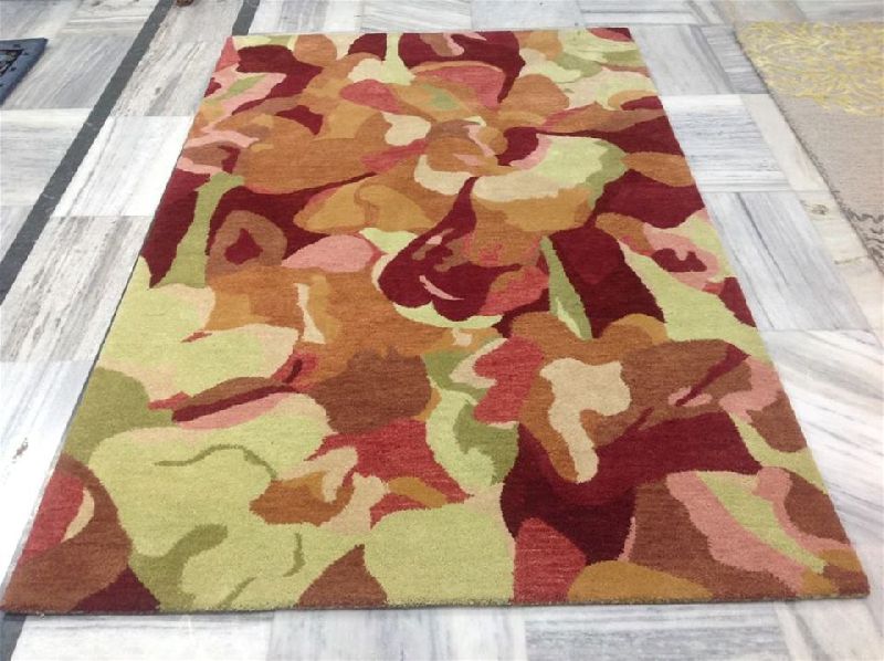 Hand Tufted Printed Carpet 01