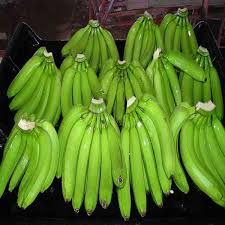 Fresh Green Cavendish Banana 01