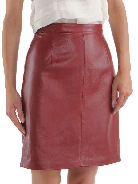 Ladies Leather Skirt 05
