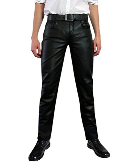 Leather Mens Pant 02