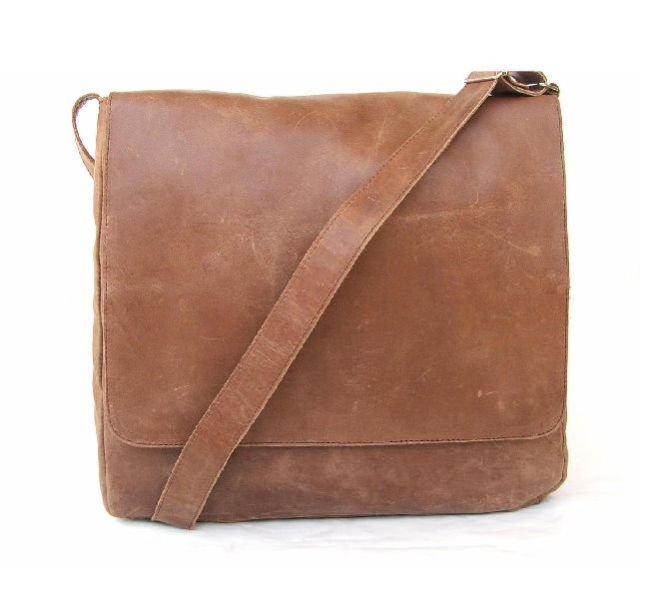 Leather Messenger Bag 02