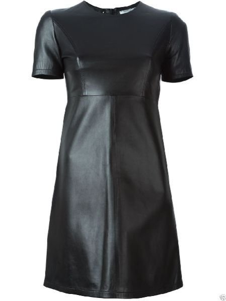 Leather One Piece Dress 03