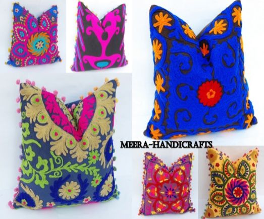 Embroidered Cushion Covers 01
