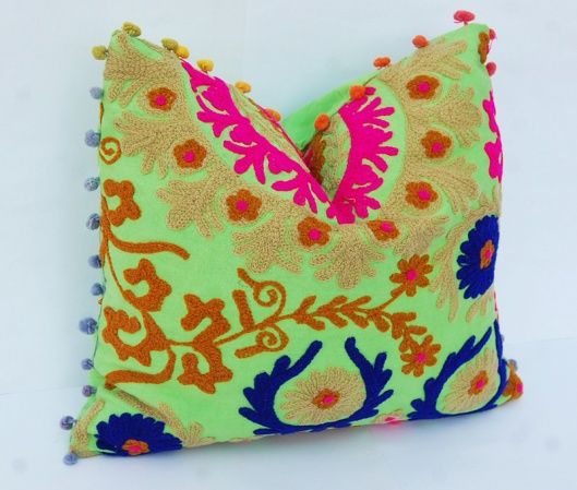 Embroidered Cushion Covers 02