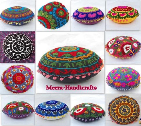 Embroidered Cushion Covers 03