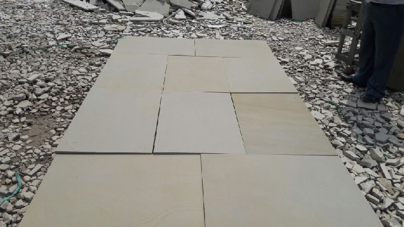 Mint Yellow Sandstone Tile 02