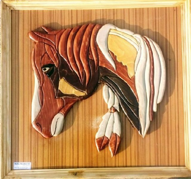 Horse Wall Wooden Paintings