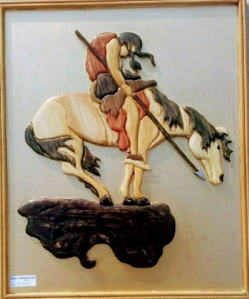 Horse Wall Wooden Paintings