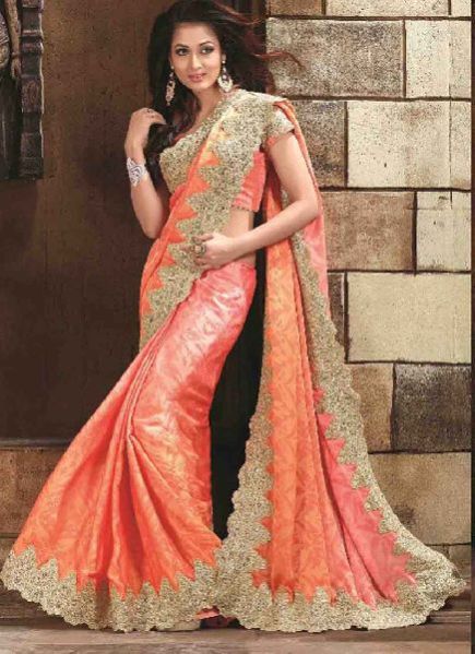 Embroidery Fancy Saree 03
