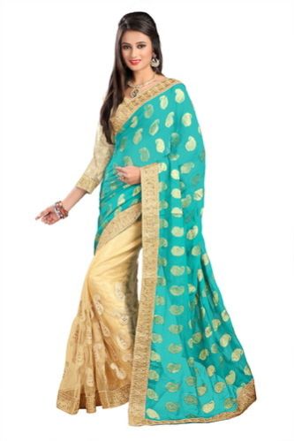Embroidery Fancy Saree 04