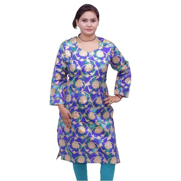 WK-11009 Printed Cotton Kurti