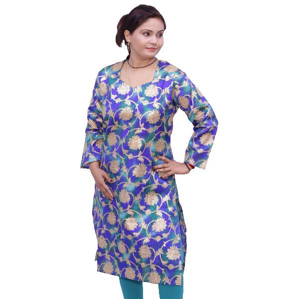 WK-11009A Printed Cotton Kurti