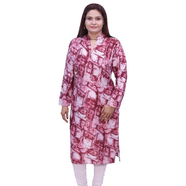 WK-11069A Printed Cotton Kurti