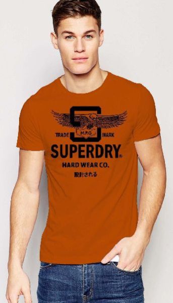 Mens Casual Round Neck T-Shirt 02