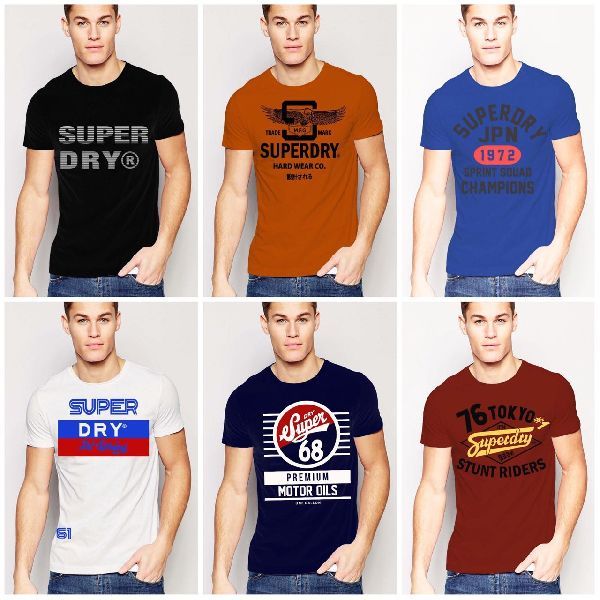 Mens Casual Round Neck T-Shirt 03