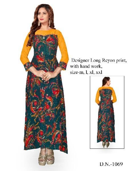 Ladies Churidar Suits (D.N.-1069)