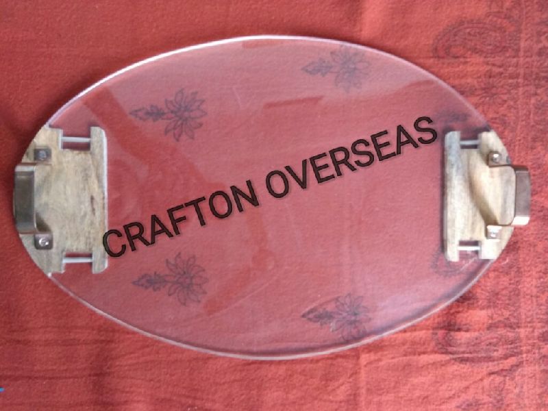Acrylic Oval Tray
