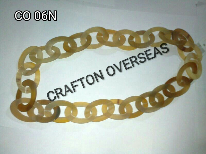 Bone Horn Necklace 01