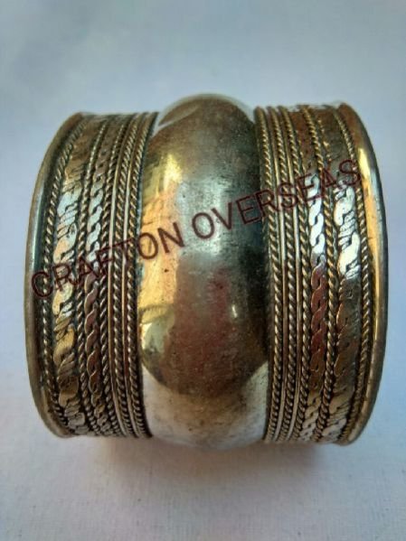 Brass Cuff Bracelet 06