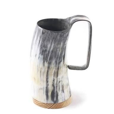 Horn Beer Mugs