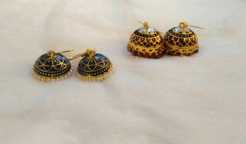 Meenakari Earrings 02