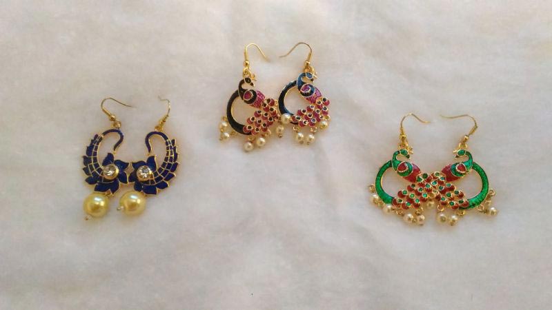 Meenakari Earrings 03