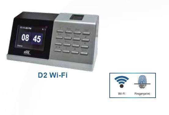 D2 Wi-Fi ESSL Biometric Attendance Machine