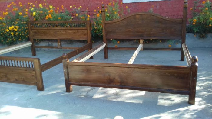 Wooden Bed Frame 01